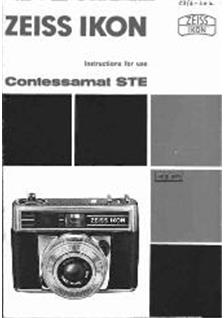 Zeiss Ikon Contessamat manual. Camera Instructions.